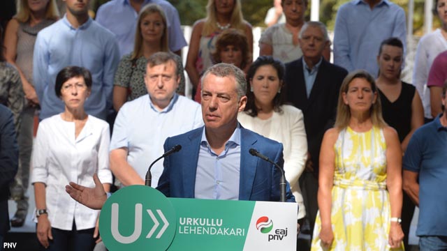 Urkullu dice que el «País Vasco poco a poco va a ganar soberanía»
