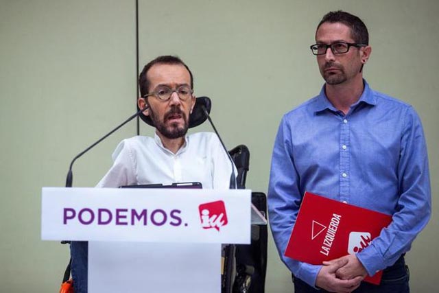 Acuerdo entre Podemos e IU para ir juntos en las Generales