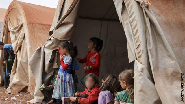 Los niños abandonados en el norte de Siria