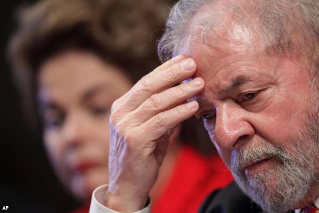 Lula sale de prisión para poder asistir al funeral de su nieto de siete años