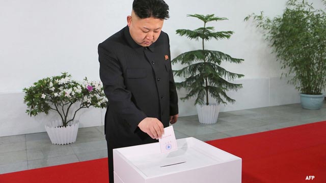 Las extrañas elecciones parlamentarias en Corea del Norte