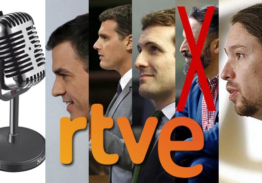 El debate de los principales candidatos se traslada a RTVE sin Vox