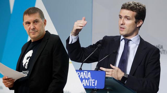 Pablo Casado mete a ETA en la campaña electoral