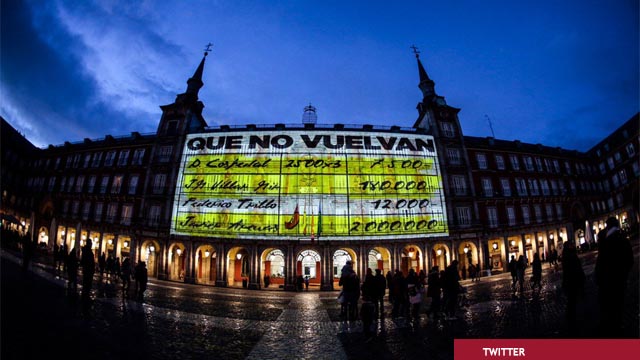 Podemos lanza la campaña "#QueNoVuelvan"