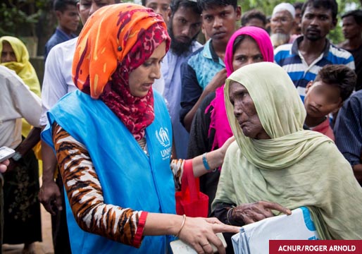 El impagable trabajo de ACNUR en favor de los refugiados rohingya