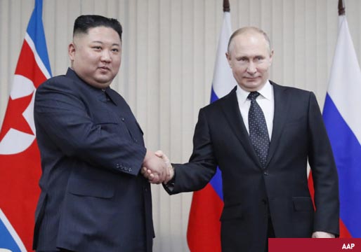 Kim Jong-un visita la Rusia de Putin