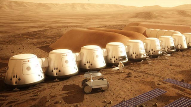 La NASA muestra los primeros diseños de viviendas en Marte
