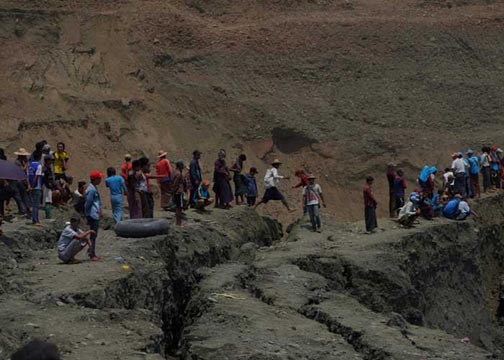 Casi cien mineros muertos en el norte de Birmania