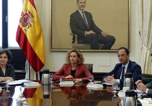 La Mesa del Congreso aplica el reglamento y suspende a los políticos presos con solo el voto a favor de PSOE, PP y C’s