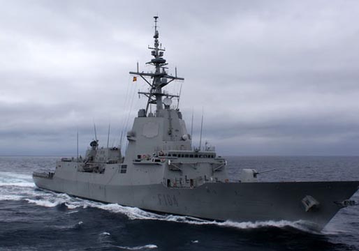 España se desmarca de la estrategia norteamericana tras la retirada de la fragata Méndez Núñez de la flota aliada