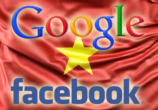 Google y Facebook cierran páginas en Vietnam