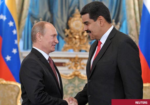 Maduro pide socorro a Rusia
