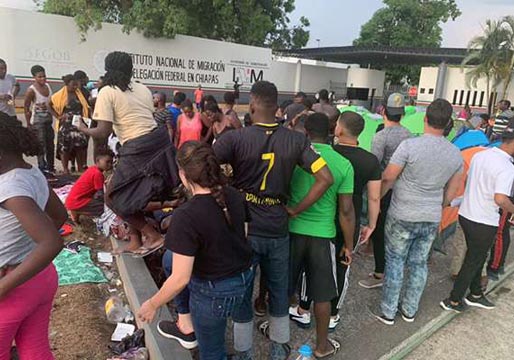 Un falso comunicado desató el pánico entre los migrantes cubanos en México