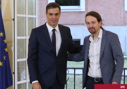 PSOE y Podemos acercan posturas a la hora de cómo conformar Gobierno