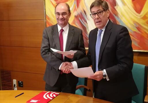 El PSOE y el PAR acuerdan en Aragón una legislatura de progreso