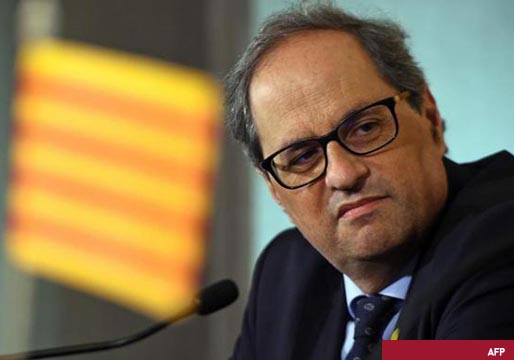 Torra es procesado por el TSJ de Cataluña por desobediencia a la Junta Electoral en relación a los lazos amarillos