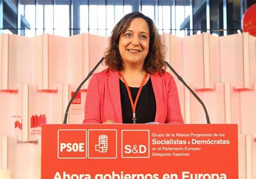 Iratxe García, candidata a presidir el grupo socialista en el Parlamento Europeo