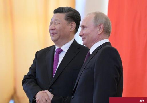 China echa mano de Rusia frente a los Estados Unidos