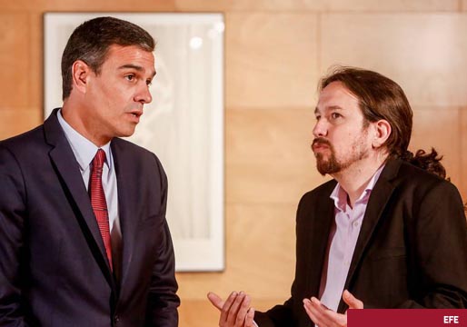 Pablo Iglesias exige a Pedro Sánchez ser el vicepresidente “social” del Gobierno