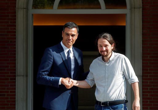 Una cuarta parte de los españoles prefiere una coalición PSOE-Podemos