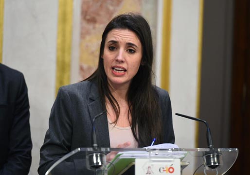 Irene Montero denuncia presiones y amenazas por parte del PSOE