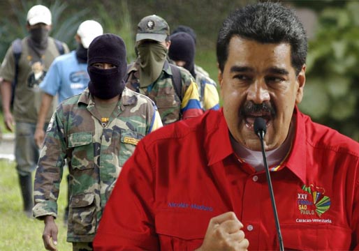 Maduro acoge a las FARC en Venezuela como exiliados políticos colombianos