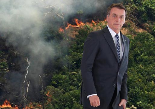 Brasil enviará al ejército frente a los incendios en el Amazonas