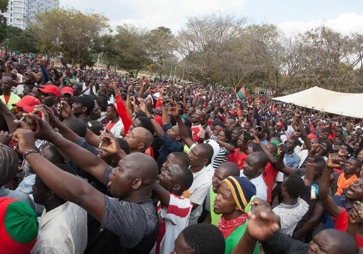 Prohíben las manifestaciones en Malawi