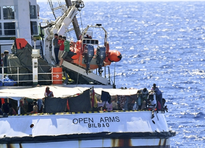 Se esperan posibles sanciones al buque español ‘Open Arms’