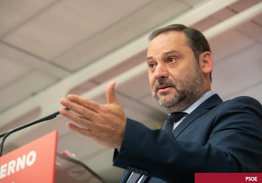 Ábalos acusa a C's y al PP de robar la pasada victoria electoral al PSOE
