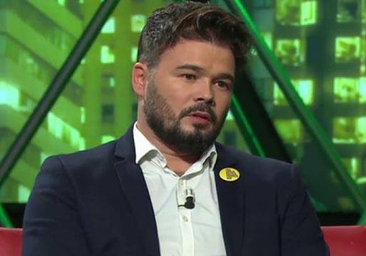 Rufián (ERC): “La izquierda va a pringar las elecciones”