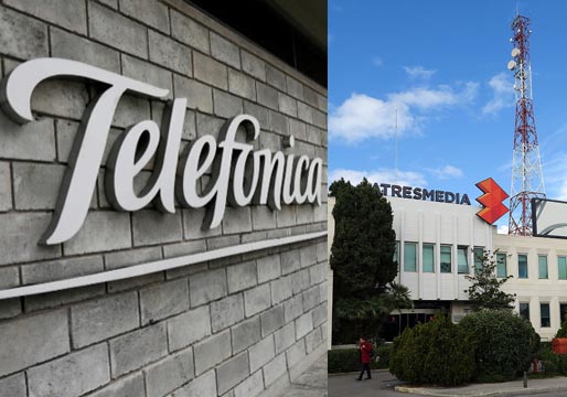 Telefónica y Atresmedia se unen para crear un gigante español de contenidos