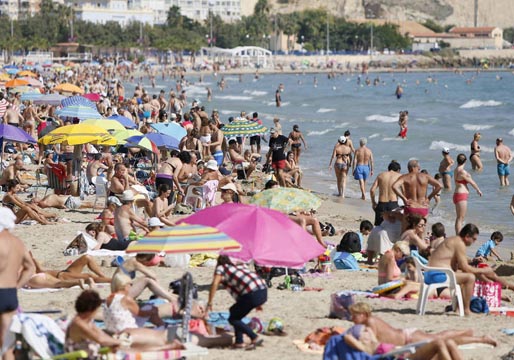 España bate el récord de turistas