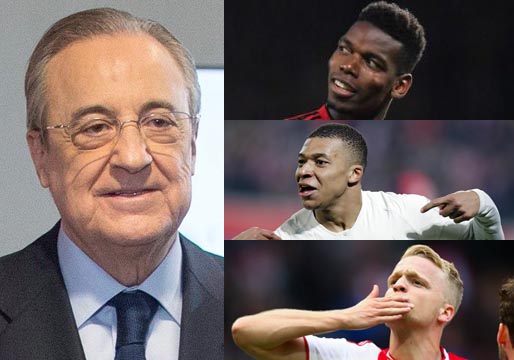Las tres futuras compras de Florentino Pérez para el Real Madrid