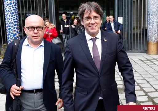 La Justicia de Bélgica deja a Puigdemont en libertad tras comunicarle la orden de detención