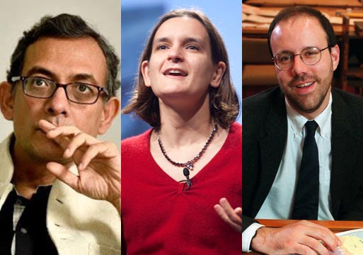 Banerjee, Duflo y Kremer, premios Nobel de Economía