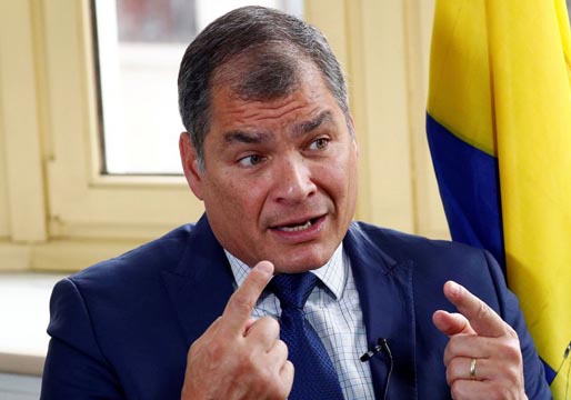 Correa pide elecciones