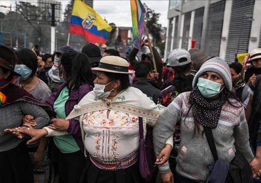 La muerte de indígenas en Ecuador