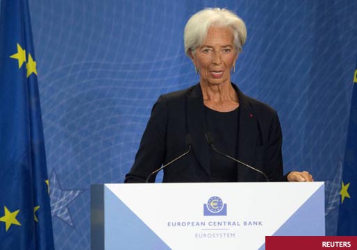 Lagarde cambia la estrategia del BCE y apuesta por incentivar la inversión pública