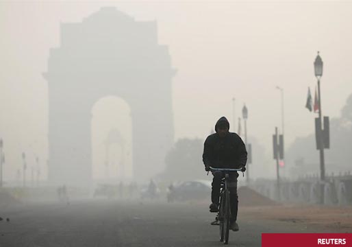Se suspenden las clases en Nueva Delhi por la contaminación