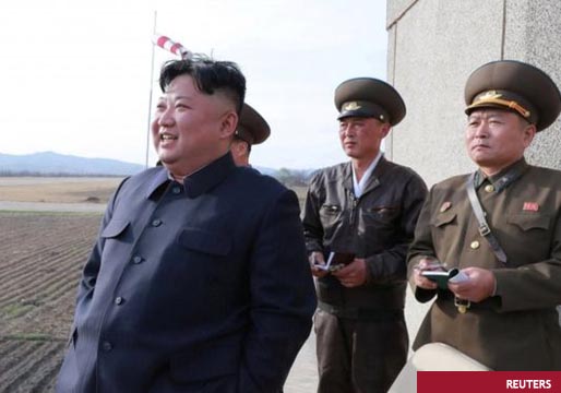 Corea del Norte insiste en lanzar proyectiles de guerra