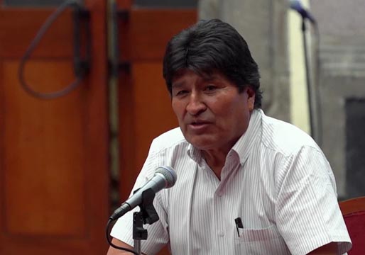 Morales pide ayuda a España
