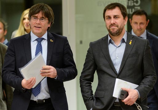 La Fiscalía exige retirar la inmunidad de Puigdemont