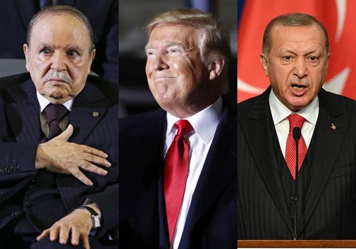 Los personajes de 2019: de Buteflika a Trump pasando por Erdogan