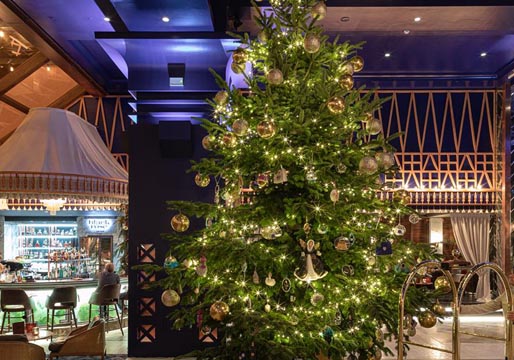 El árbol de Navidad más caro del mundo se encuentra en Málaga