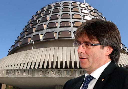 Puigdemont pide amparo al Tribunal Constitucional