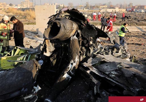Irán no quiere mostrar la caja negra del avión derribado