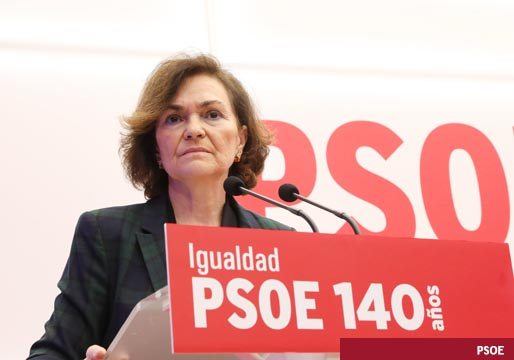 Calvo dice que el «fantasma del fascismo» acusa al feminismo de desmontar España