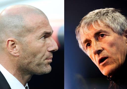 Setién versus Zidane