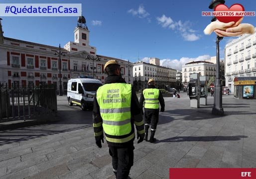 Dos mil militares patrullan en las calles de España